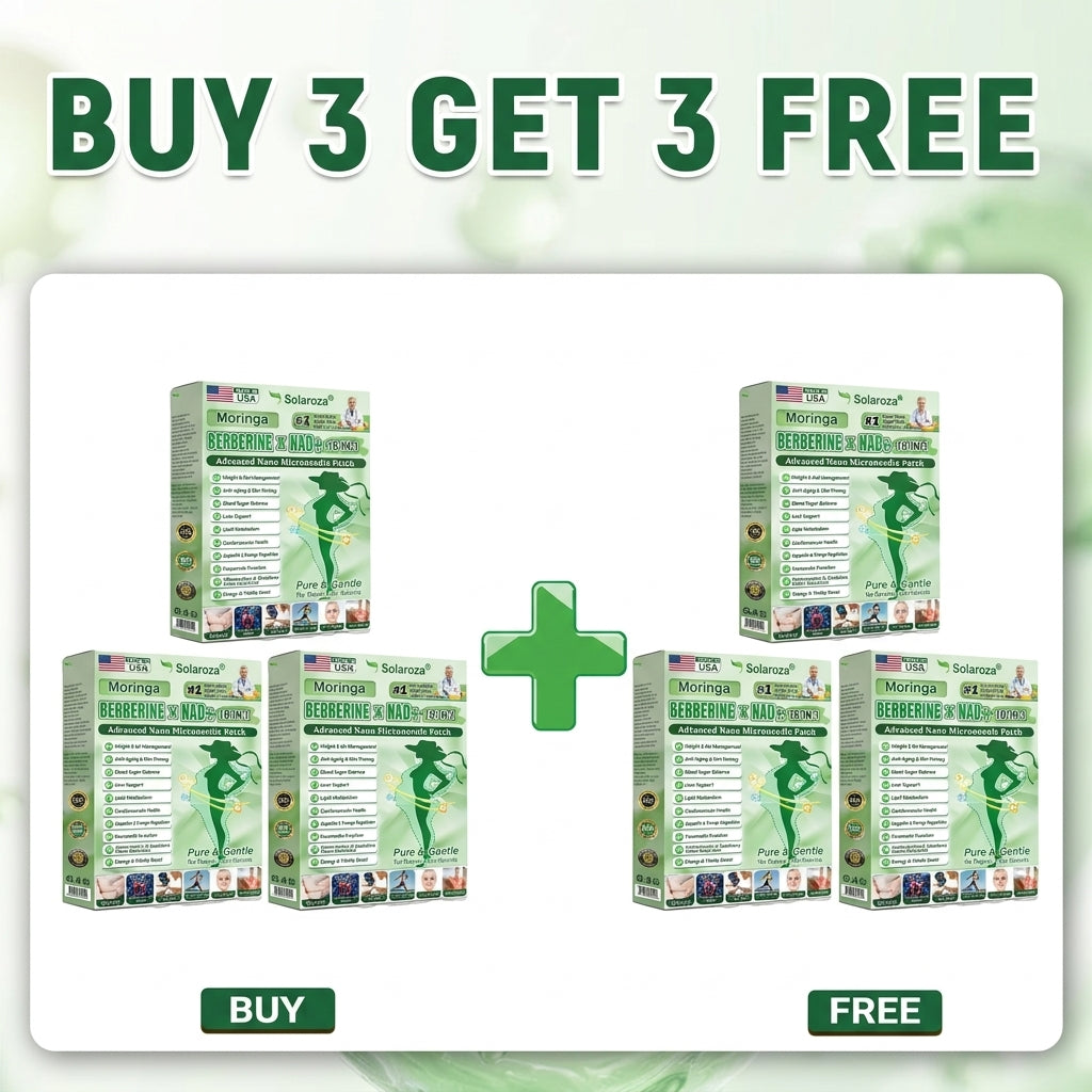 ๐Official Store | Solarozaยฎ Moringa & Berberine 10-IN-1 Advanced Nano Microneedle Patch (Once Daily, visible changes in 7 days) โ
Obesity, Diabetes, Sleep Apnea, And Joint Issues
