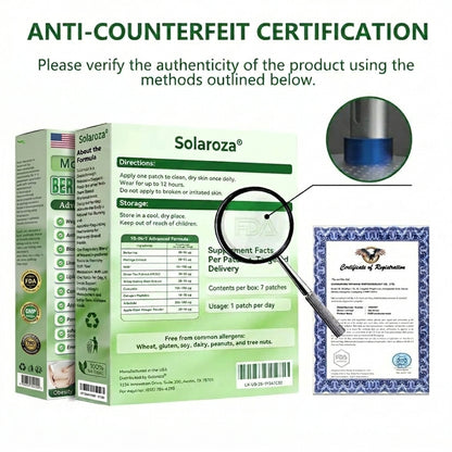 🚨 FLASH SALE: Upgrade to VIP NOW⚡Official Store | 🍋 Solaroza® Moringa & Berberine 10-IN-1 Advanced Nano Microneedle Patch (Once Daily, visible changes in 7 days) ✅ Obesity, Diabetes, Sleep Apnea, And Joint Issues